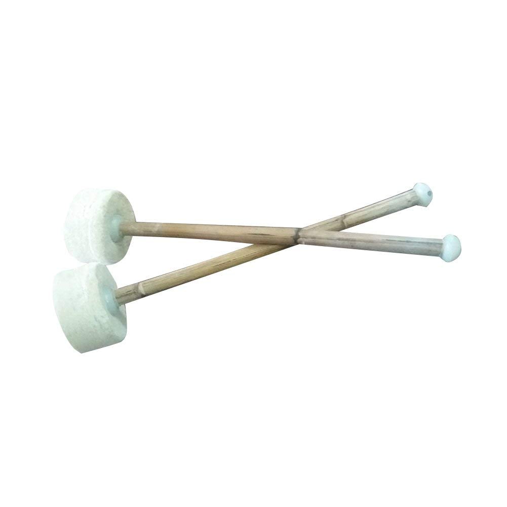 SmSai Musicals Long Wooden Shaft Bass Drum Beater