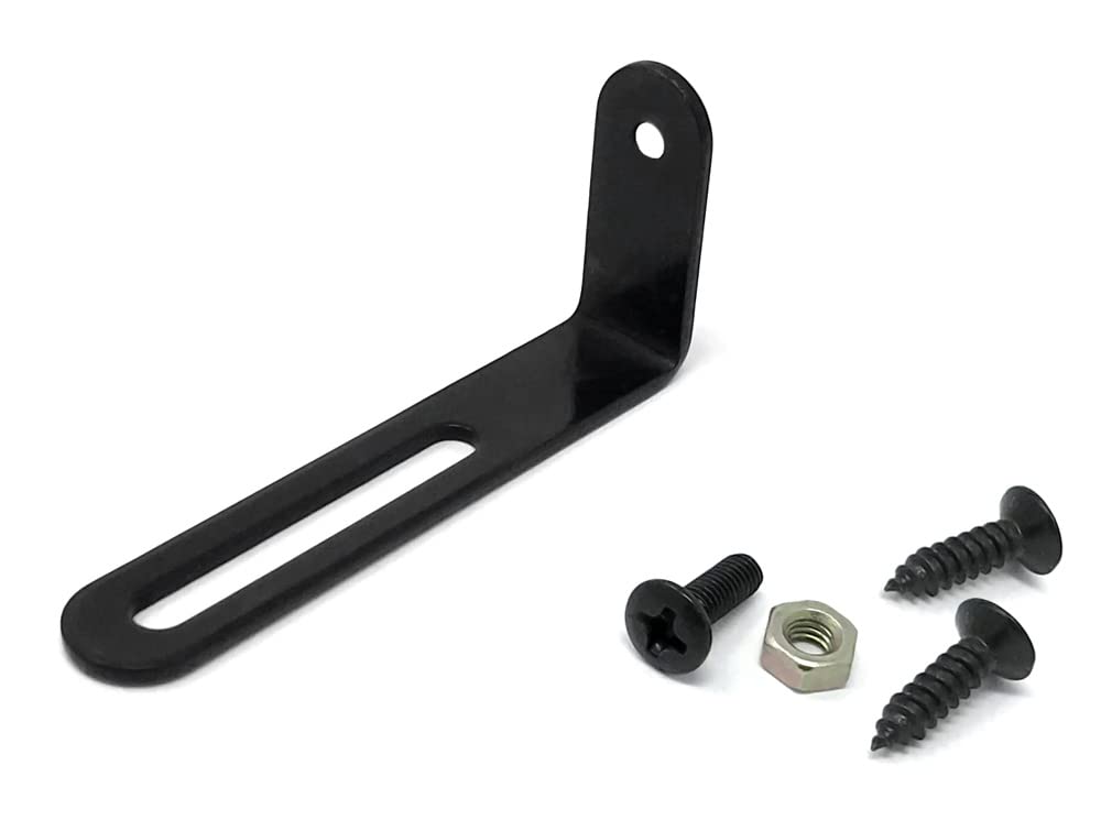 Vintage Forge Black Pickguard Mounting Bracket Compatible With Gibson Epiphone Les Paul Electric Guitar With Screws Lpb20-Blk