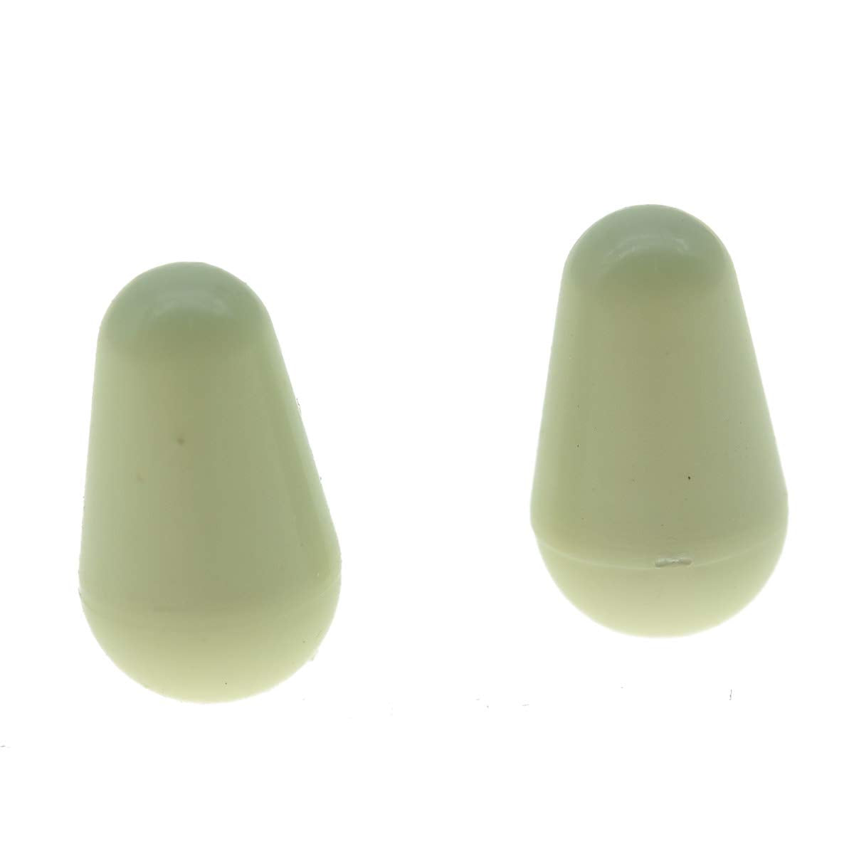 Kaish 2Pcs Guitar 5 Way Switch Tip Switch Cap Switch Knob For Usa Strat/Stratocaster Mint Green