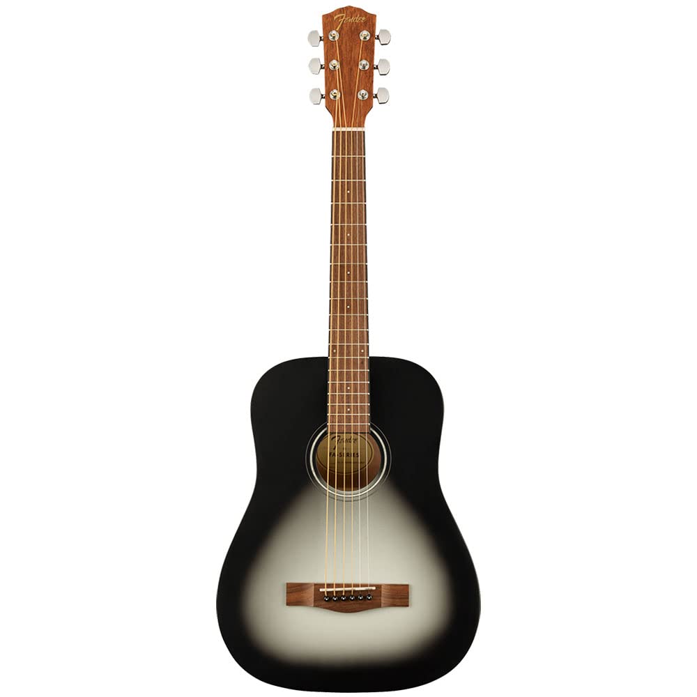 Fender Fa-15 34 Scale Steel String Acoustic Guitar, Moonlight Burst, With Gig Bag
