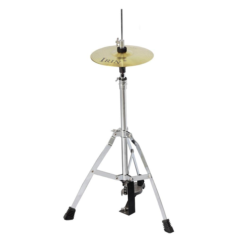 The Style Sutra Irin Professional 12 Inch Brass Alloy Crash Ride Hi-Hat Cymbal For Drum Percussion Set Students Beginners