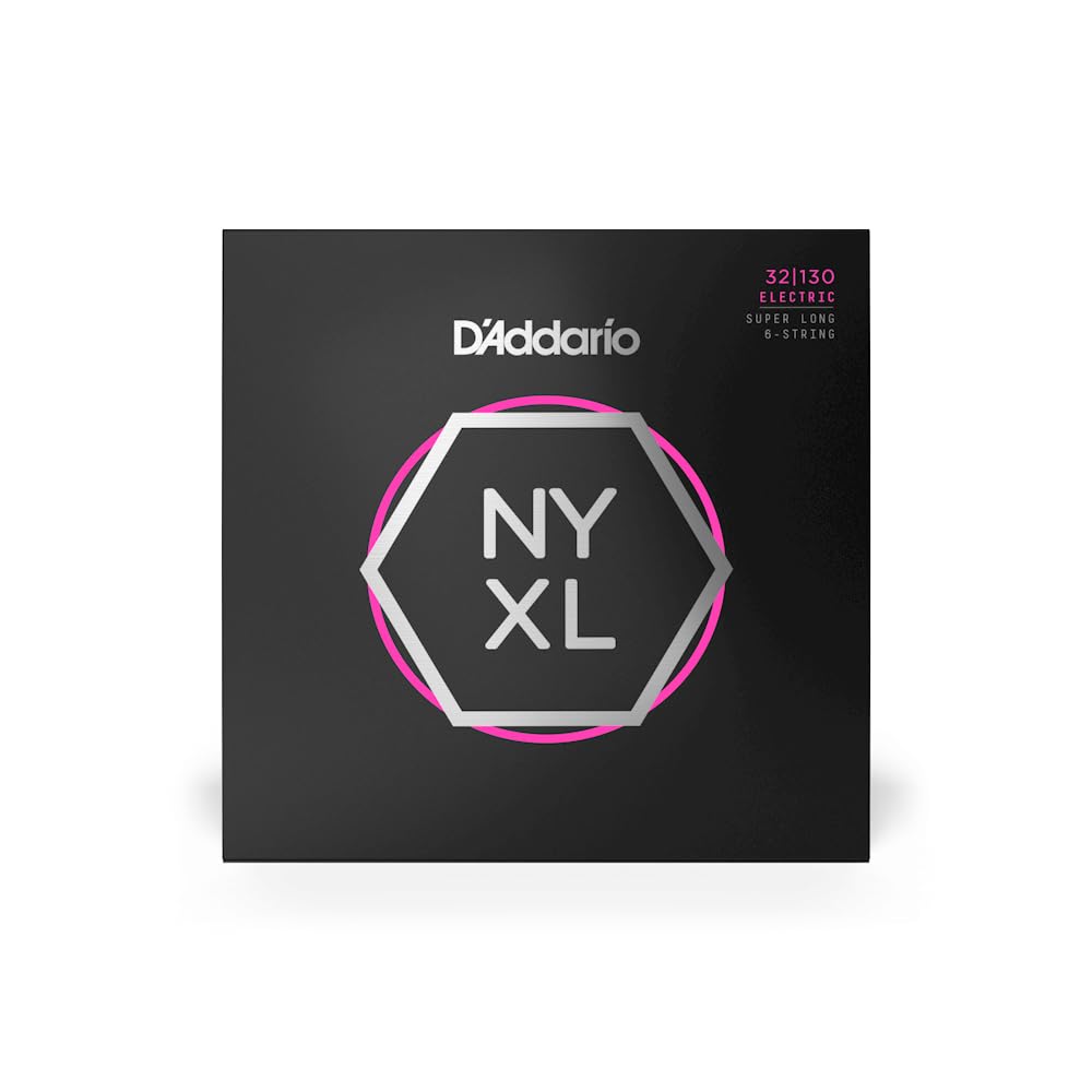 D'Addario Bass Guitar Strings - NYXL Bass Strings - NYXL32130SL - Unrivaled Strength, Tuning Stability, Enhanced Response - For