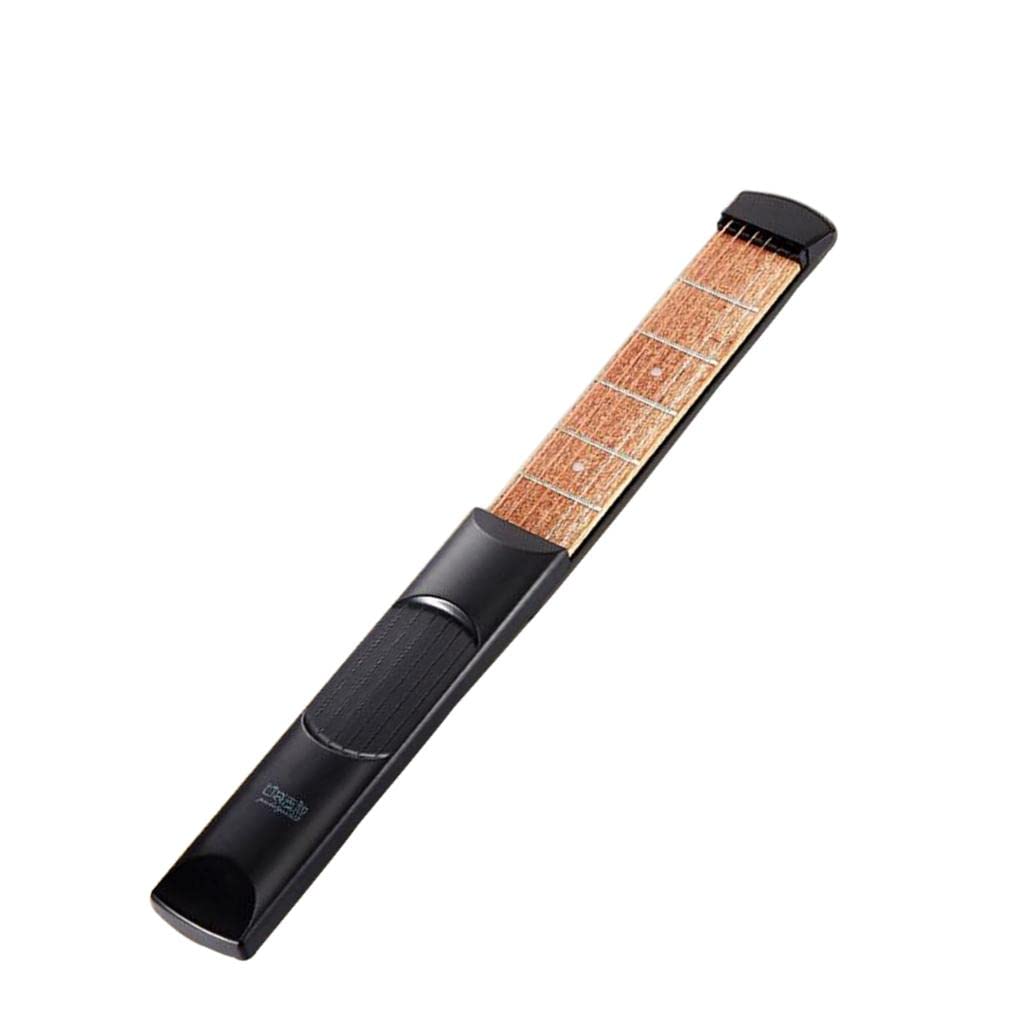STYLEHEAVEN Portable 6 Frets Wood Practice Pocket Guitar Trainer Tool Finger Exerciser|Musical Instruments & Gear | Guitars & Ba