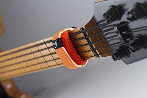 Gruv Gear FretWraps HD 3-Pack ''Flare'' Guitar String Muters, Orange, Small