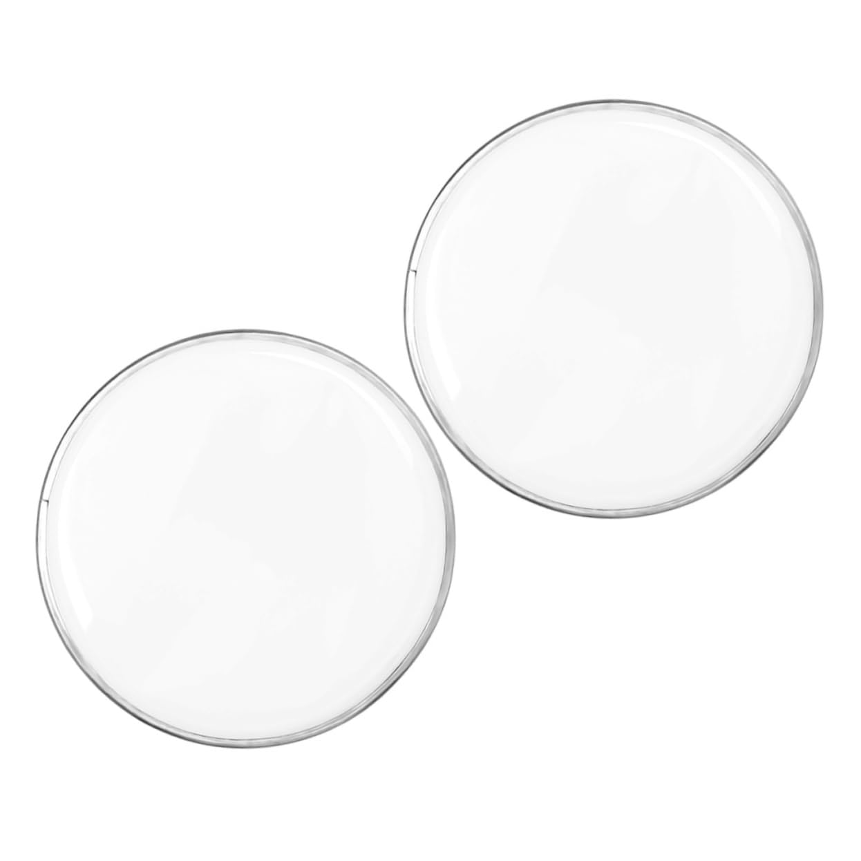 Kisangel 2Pcs Drum Skin Replacements Drum Covers Easy To Clean Noise-Reducing Design
