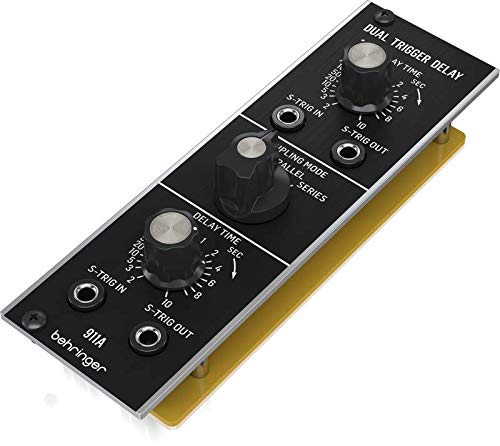 Behringer 911A DUAL TRIGGER DELAY Legendary Analog Dual Trigger Delay Module for Eurorack