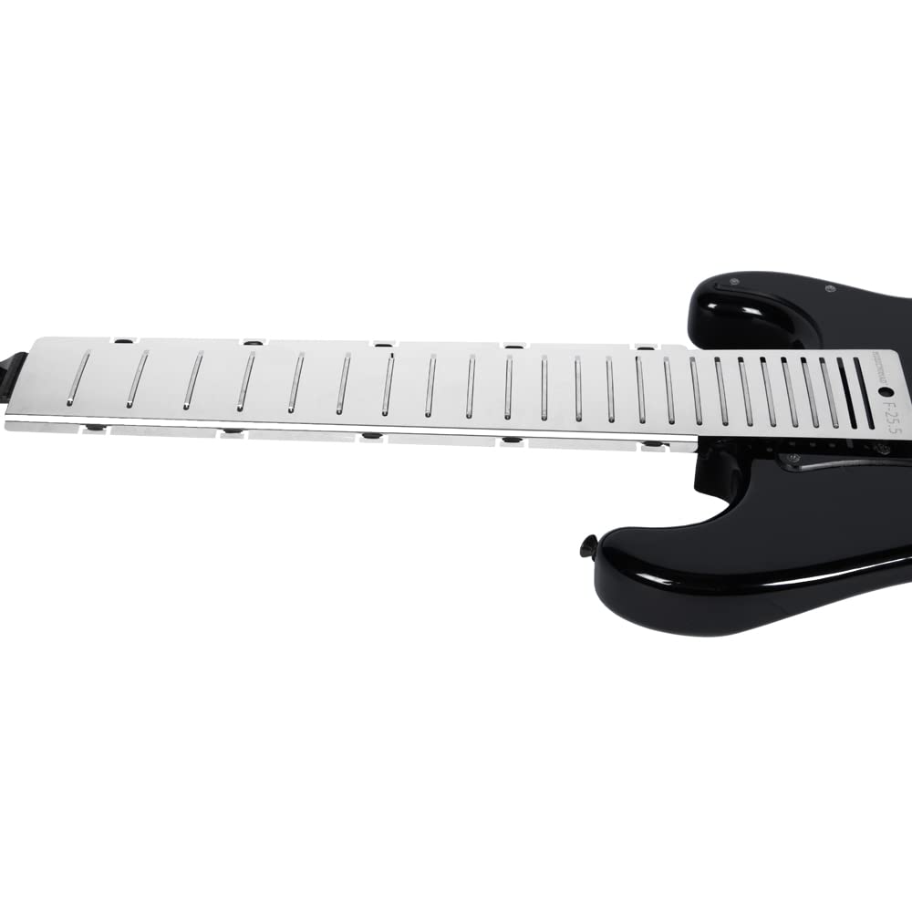 MusicNomad Fret Shield - Total Fretboard Protector Guard Tool for Fret Polishing on 25.5'' Guitar Fret Scale (MN800)