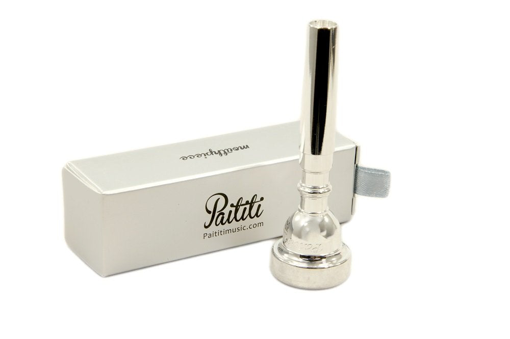 Paititi Silver Plated Bb 7C Trumpet Mouthpiece