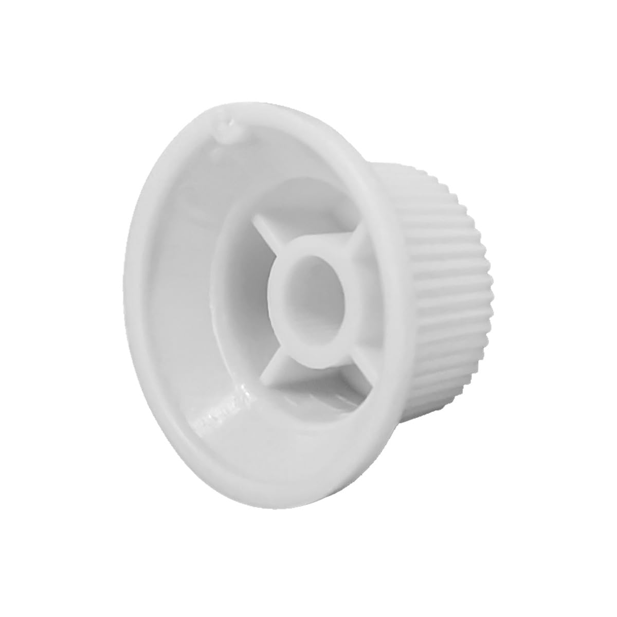 FLEOR White Plastic 50/50/52mm Single Coil Pickup Cover 2T1V Tone Volume Control Knobs Switch Tip Bar Tip Set