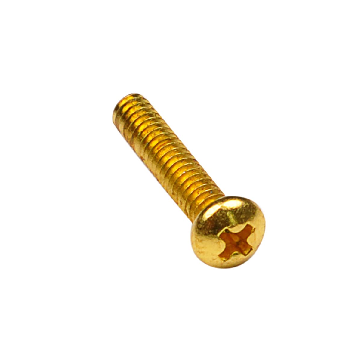 Musiclily Basic 2.8x17mm Metal Metric Thread Single Coil Pickup Mounting Screws for Strat Stratocaster/Tele Telecaster Electric