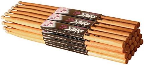 Hickory Drum Sticks (7A, Nylon Tip, 12pr)