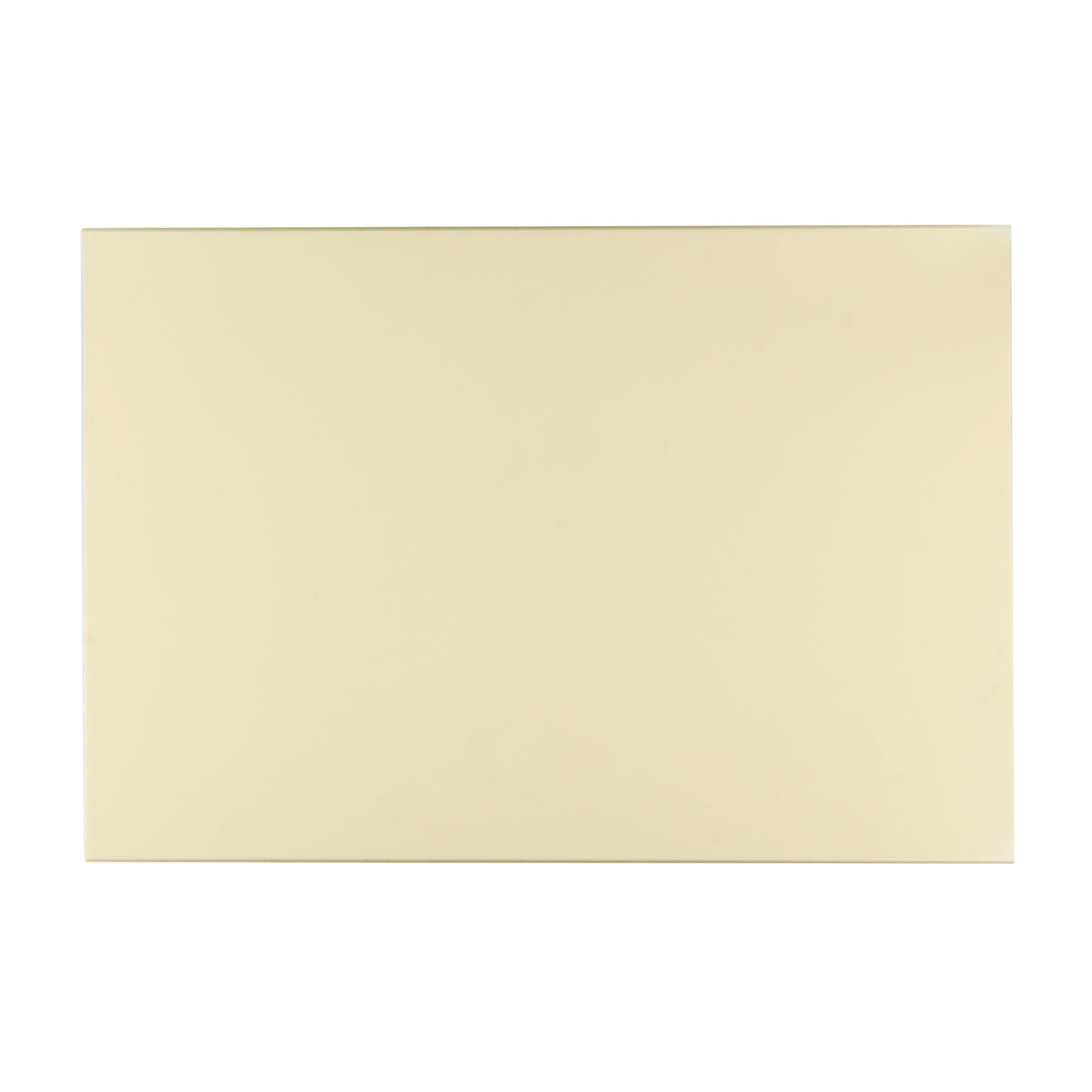 FLEOR 11.4 x 17 Inch Blank Guitar Bass Pickguard Sheet DIY Guitar Pickguard Backplate Scratch Plate Material,1Ply Cream
