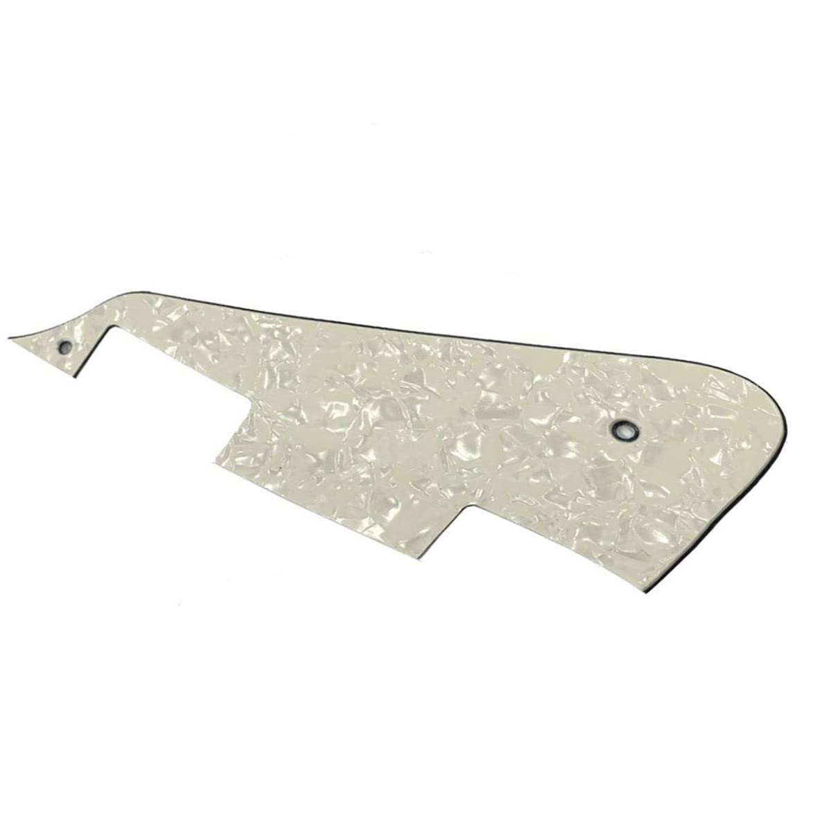 Dopro Aged Pearl LP Guitar Pickguard with Chrome Bracket for Epiphone Les Paul