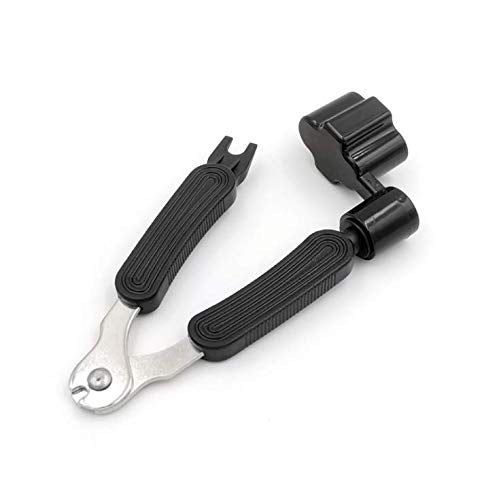 Inrali Guitar String Winder and Cutter,Guitar Bridge Pin Puller,Guitar String Winder Cutter Pin Puller - 3 In 1 Multifunctional 