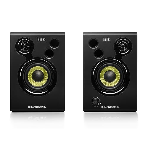 Hercules DJLearning Kit MK II including the DJ Inpulse 200 MK II controller, HD45 headphones and DJ Monitor 32 speakers