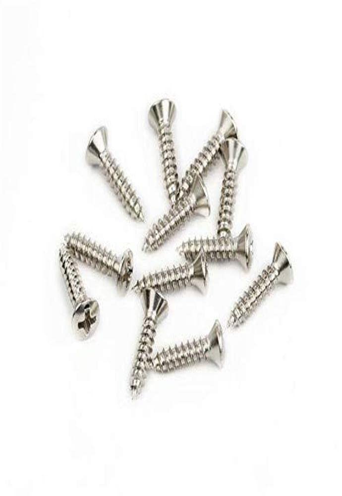 Fender Pickguard-Vintage Bridge Cover Mounting Screws Electric Guitar Hardware (0015578049)