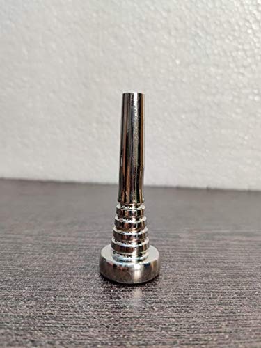 Sai Musicals, Trumpet Mouthpiece Silver Plated, Well Furnished Quality