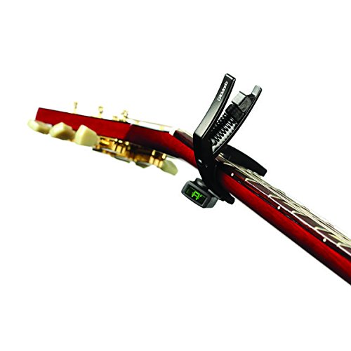 DAddario Accessories Guitar Capo - NS Artist Drop Tune - For 6 String Acoustic Guitars - For Drop Tuning - Single Hand Use - Int