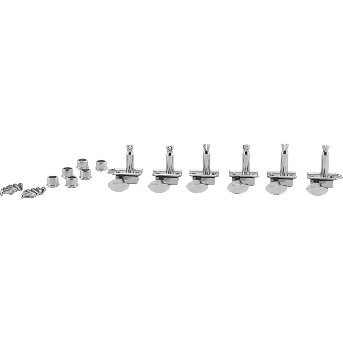 Fender American Vintage Staggered Tuning Machines, Nickel/Chrome, (6)