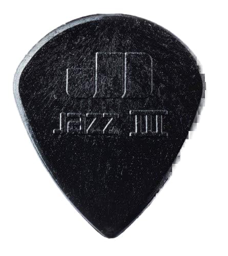Dunlop Nylon Jazz III, Black, 1.38mm, 24/Bag