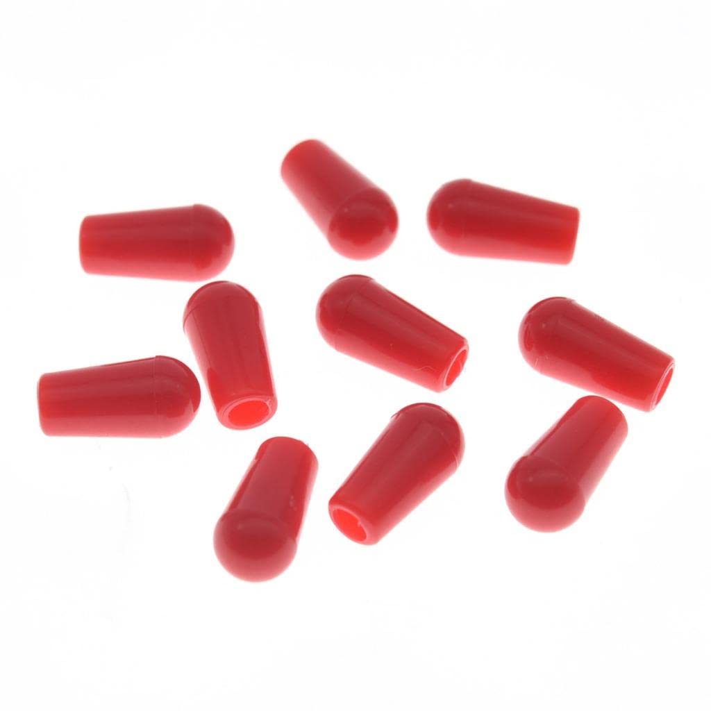 Kaish 10Pcs American Thread 3 Way Toggle Switch Tip Switch Cap Knob For Usa Les Paul Pickup Selector Switch/Switchcraft Switch R