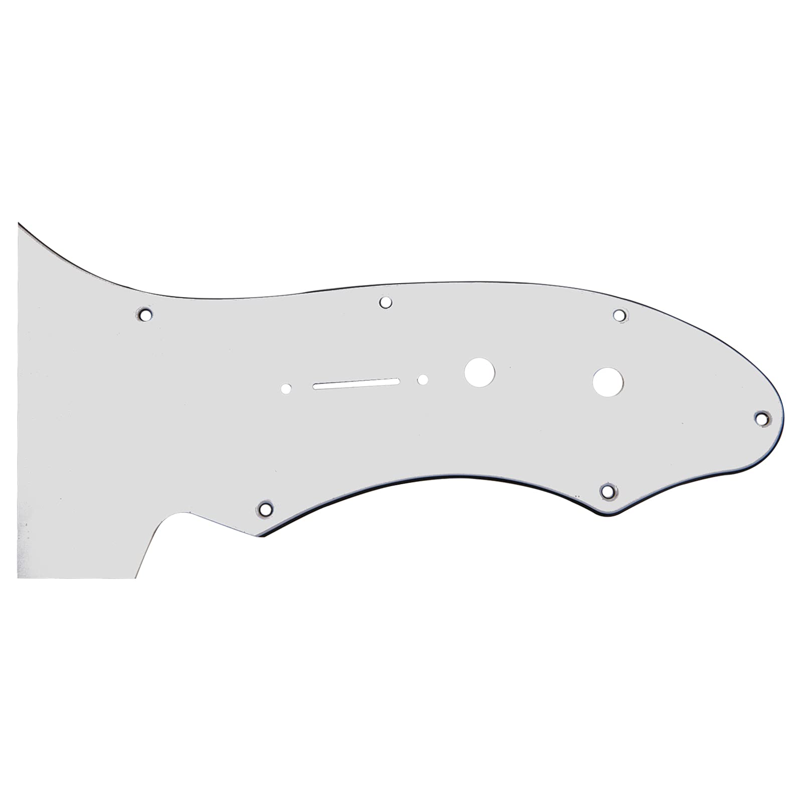 1Pcs Yootones Guitar Scratch Plate Thinline Tele Pickguard Compatible with 69 Telecaster Telecaster Thinline Re-issue Guitar Par