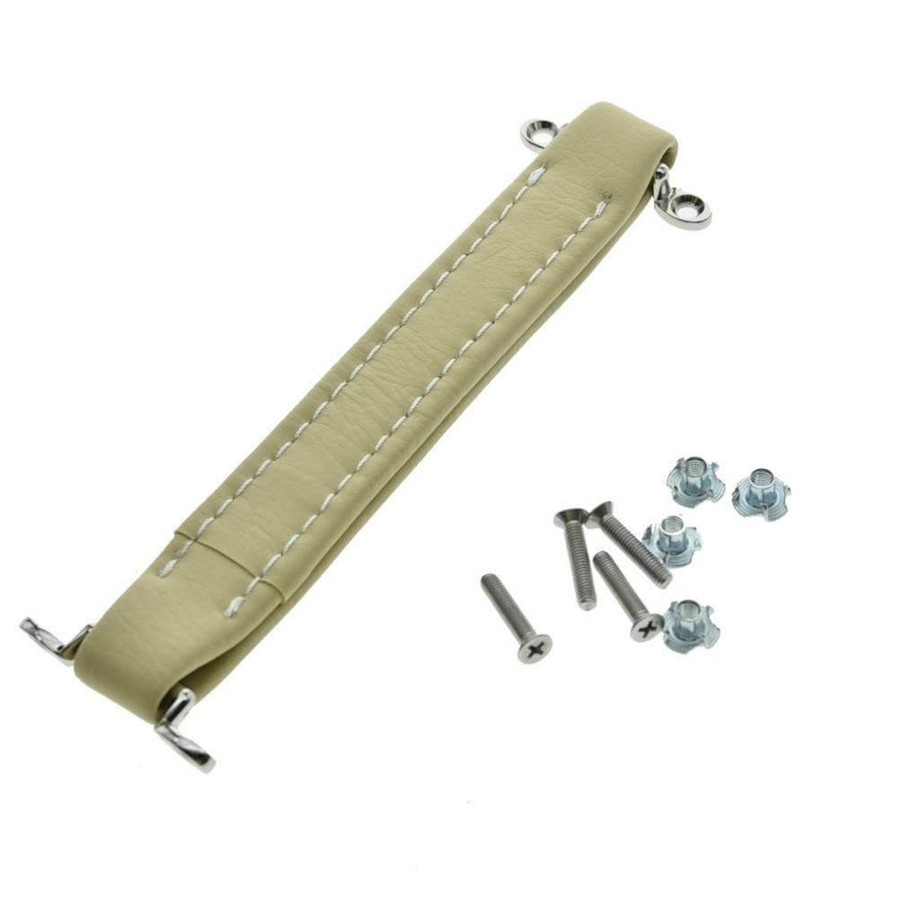 Kaish Cream Vintage Style Guitar Amp Amplifier Handle Vinyl Pvc Handle ...