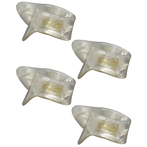 Golden Gate GP-8-4PK Pearloid Thumb Picks - Large/Extra Thick - 4 Pack