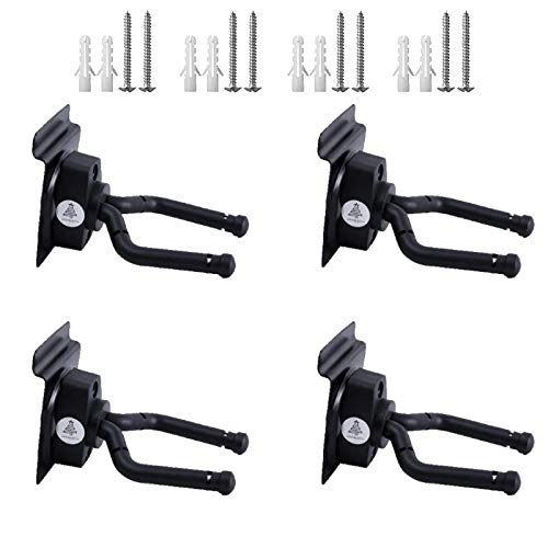 Honesty Guitar Display Hanger, 4-Pack,For Slatwall And Wall Hangers, Premium Guitar Hooks Perfectly Displayed In Music Retail St