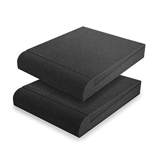 Sonic Acoustics Soundproofing High-Density Studio Isolation Pads, Acoustic Foam Panels, Acoustic Panels For Monitors Speaker, Pa