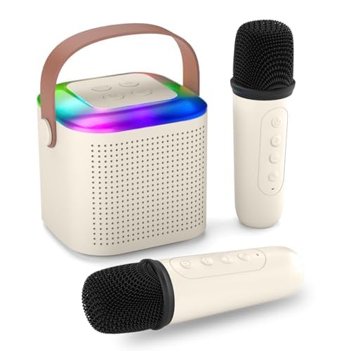 Humble Karaoke Series Mini Bluetooth Wireless Karaoke Speaker With 2 Mics And 4 Inbuilt Voice Effects For Home Parties, Singing,
