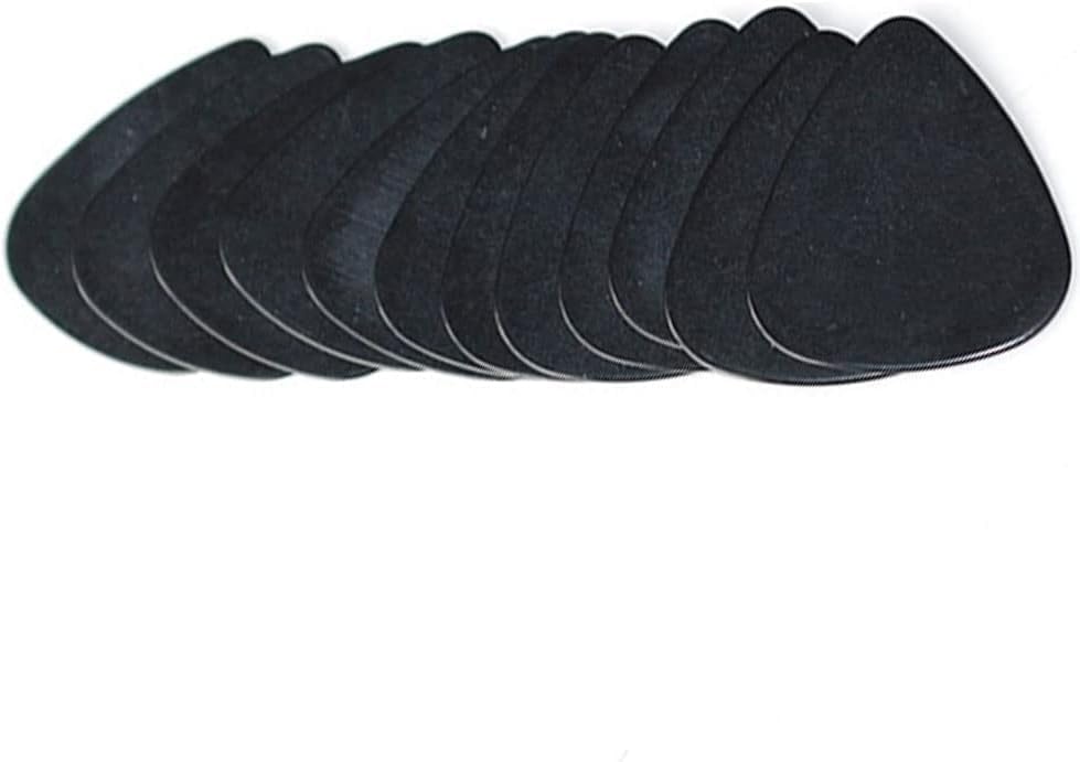 10Pcs Black Guitar Picks, Celluloid Guitar Plectrums for Your Electric, Acoustic, or Bass Guitar 0.5mm Guitar Picks and Bass Pic
