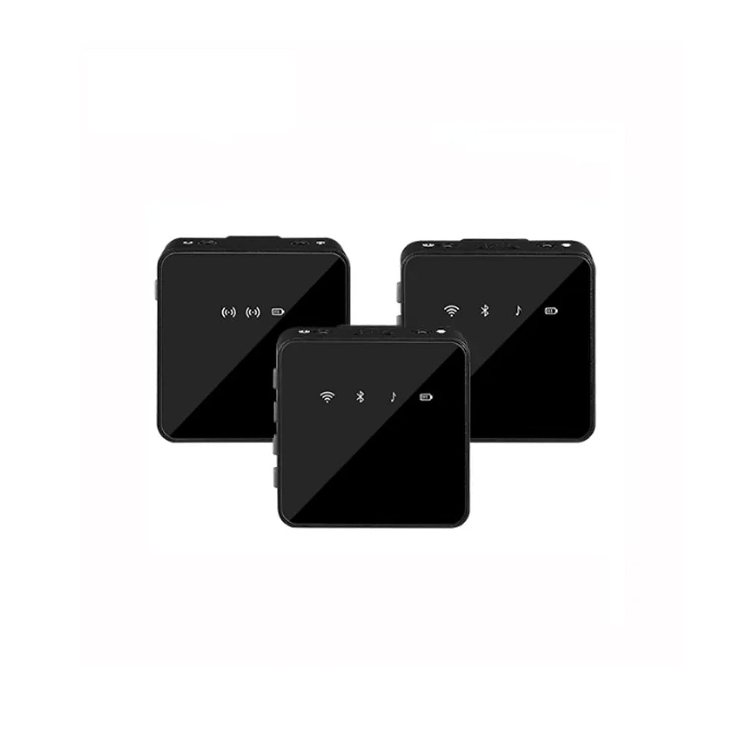 Cezo Wireless Microphone With Noise Cancellation, Wireless Mic For For Youtubers, Dual Channel Wireless Universal Microphone Sys
