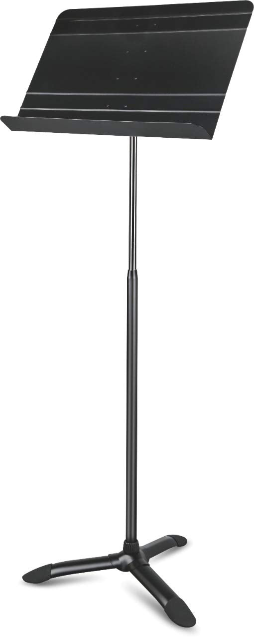 Powerpak Ms-580 Professional Adjustable Foldable Orchestra Music Note Stand (Black)