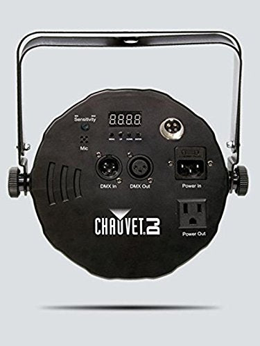 CHAUVET DJ SlimPAR 56 LED PAR Can Wash Light w/Built-In and Sound Activated Modes , Black