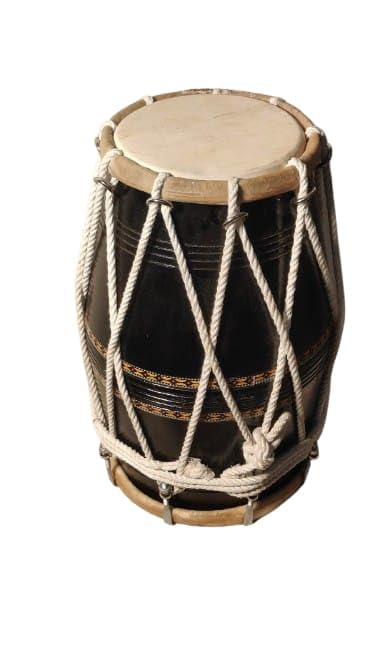 SmSai Musicals Pakhawaj Dholak Drum 18 Bolt Tuned Sheesham Wood Dholki