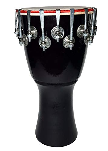 Gt Manufacturers Free Style Rope|Tuned Djembe|Djembe Drums(8 Head)|Musical Instrument|Percussion Hand Drums|Nut Blod With Carr