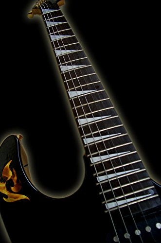 Jockomo Shark Fin (White Pearl) with Rosewood Dot Guitar Inlay Sticker