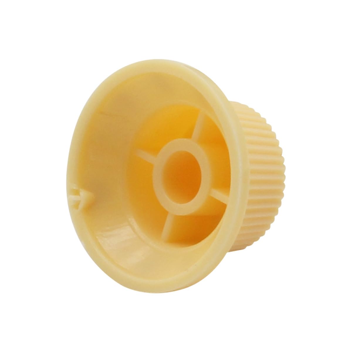 FLEOR Cream Plastic 52/52/52mm Single Coil Pickup Cover 2T1V Tone Volume Control Knobs Switch Tip Bar Tip Set