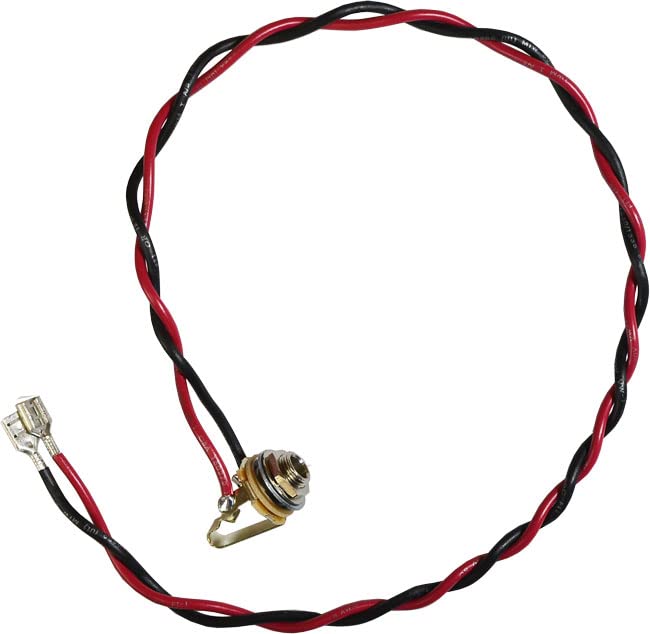 Mojotone Single 1X12 Speaker Harness W/Jack Ferrule And Switchcraft J11 Jack