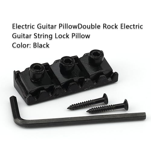 JIUWU 42mm Black Nut Wrench Screw for Floyd Rose Tremolo Double Locking System