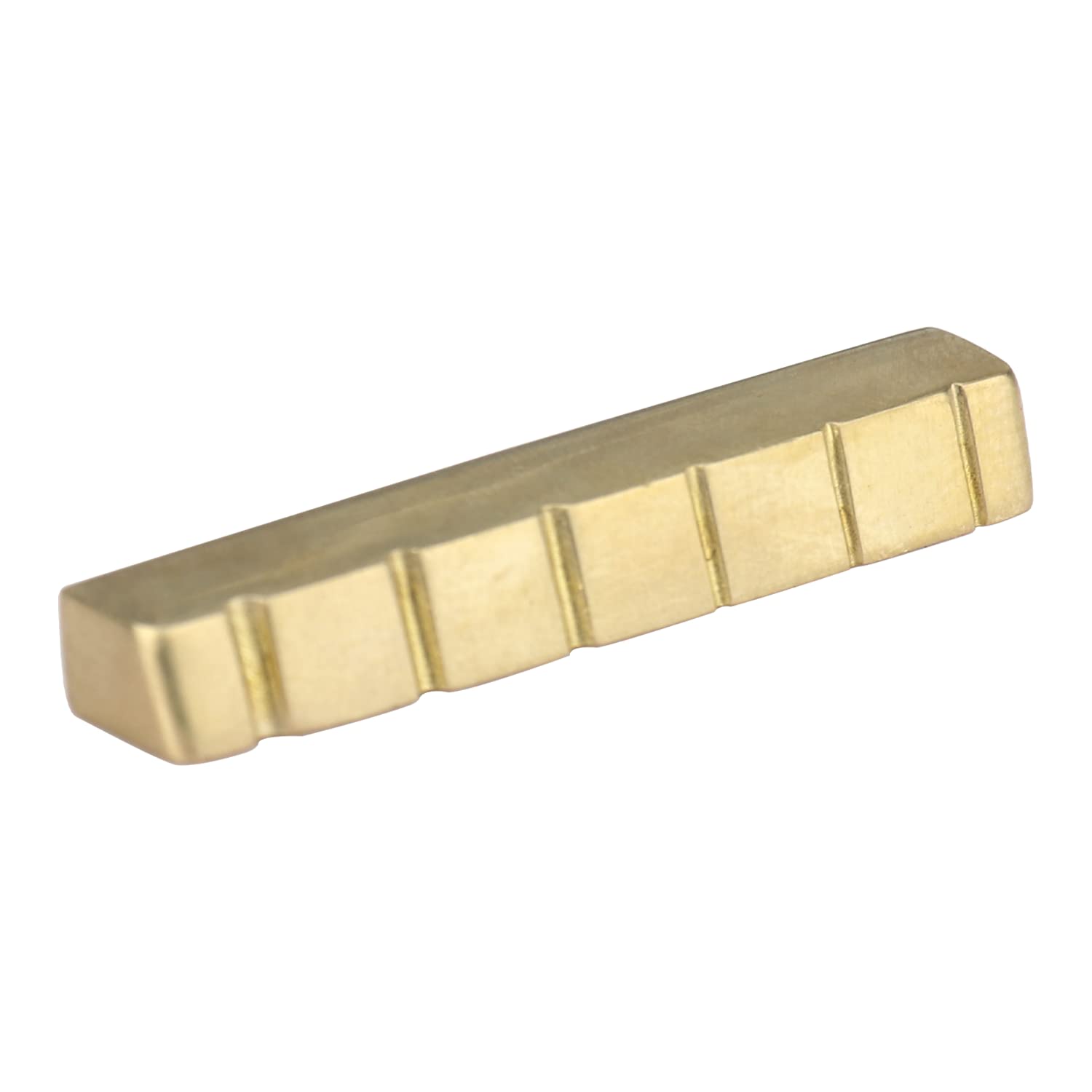 43mm 6 String Guitar Nut - Pre-Slotted Brass Nuts Replacement for EPI LP SG Style Electric Guitar
