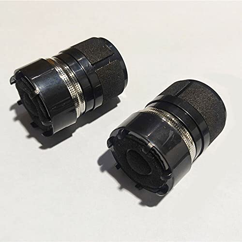 2Pcs Microphone Replacement Capsule Cartridge Fit For Shure Sm58 Type Mic