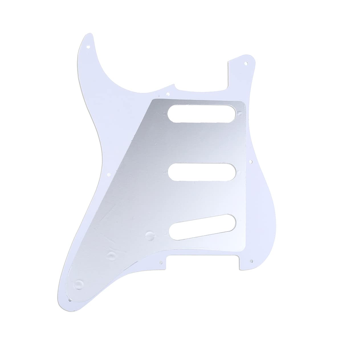 Musiclily Pro 11-Hole 62 Vintage Style SSS Strat Guitar Pickguard for American Stratocaster 62, 4Ply Tortoise Shell