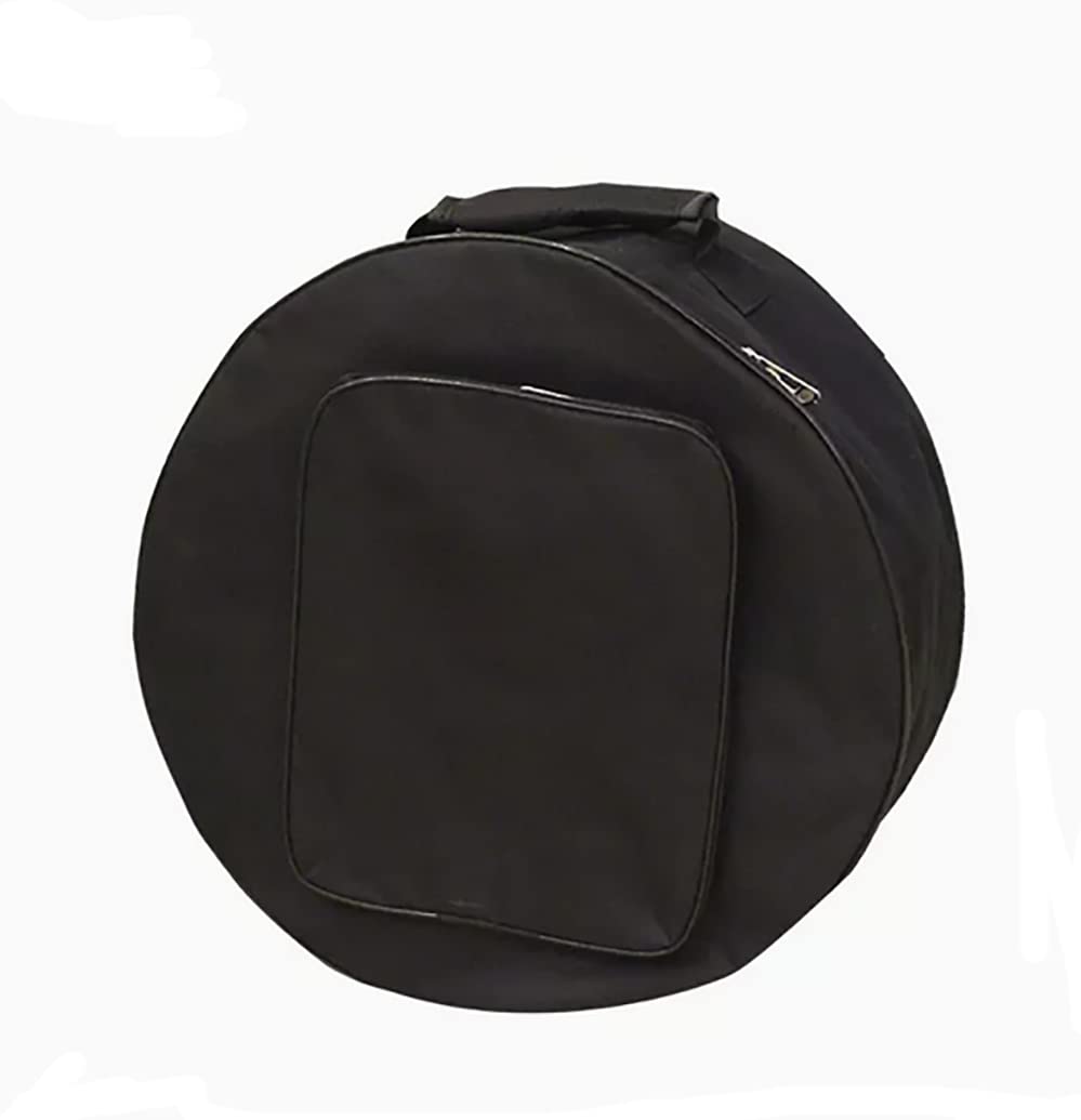 Tambourine Bag/Snare Drum Bag/Drum Bag with Shoulder Strap/Tambourine Storage Case/Percussion Instruments Accessories (black)