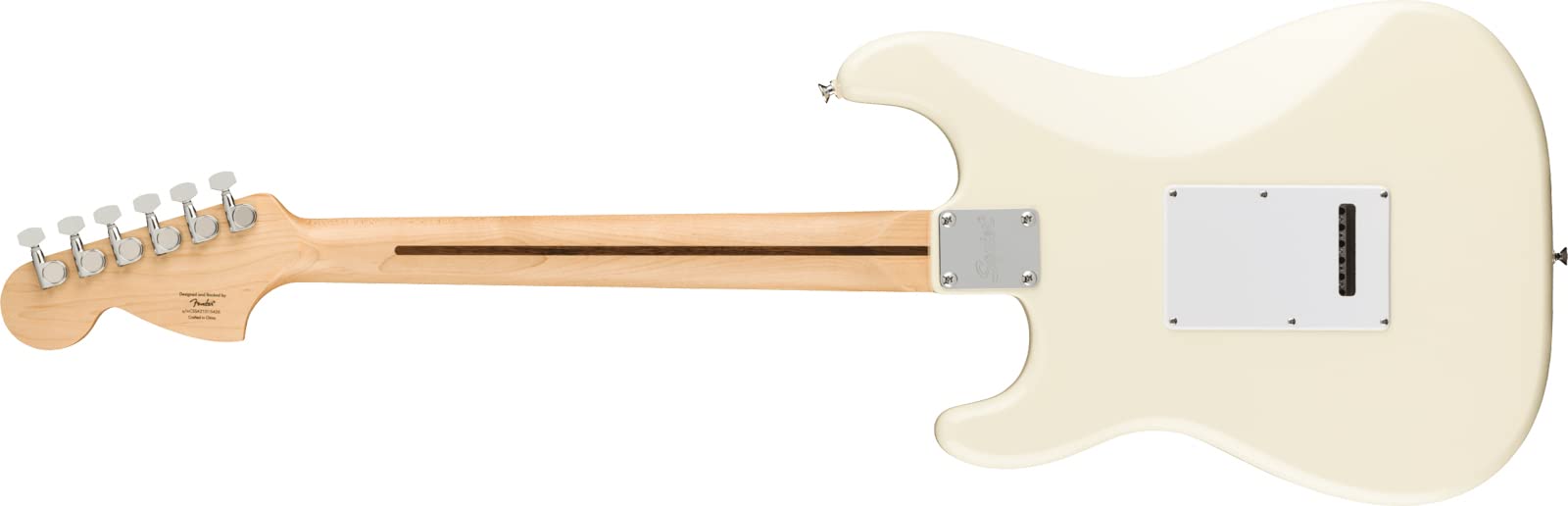 Fender Squier Affinity Stratocaster Limited Edition - Olympic White Bundle with Frontman 10G Amplifier, Gig Bag, Tuner, Instrume