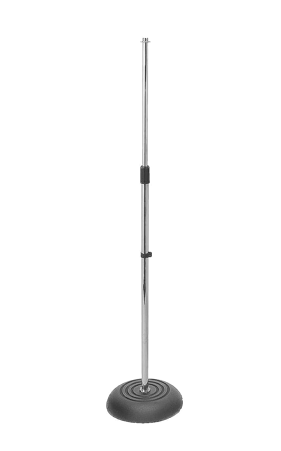 On Stage Mc7201 Round Base Microphone Stand - (Chrome)
