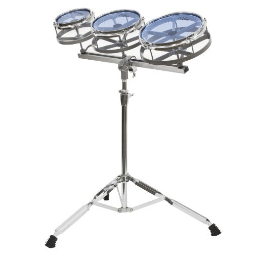 Kalos Roto Tom Drum Set with Stand, 6-Inch, 8-Inch and 10-Inch Tom Drums with Stand