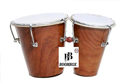 boombox - Two PieceBongo Drum(Brown)