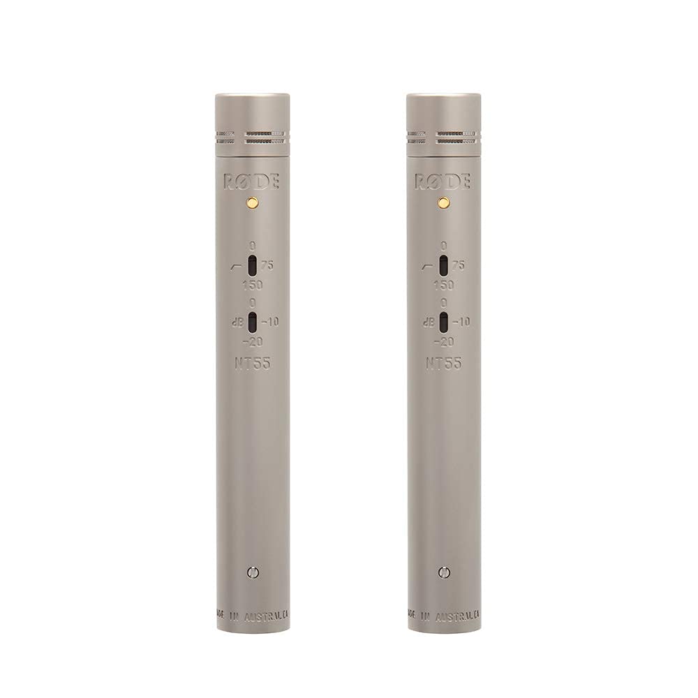 Rode Nt55 Multi-Pattern Condenser Microphones, Matched Pair